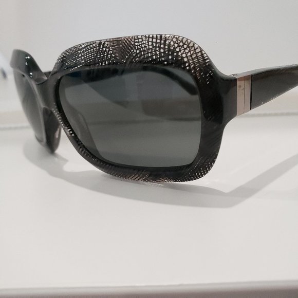 Chanel 5155 c.1153/3F Black Lace New Sunglasses - Picture 6 of 10